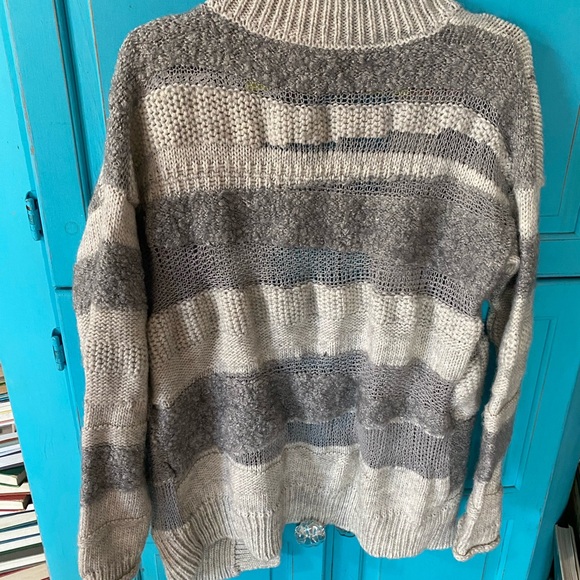 Aeropostale Cardigan Open Weave mixed Textures Oversized For Tween Teen or Adult - Picture 6 of 9